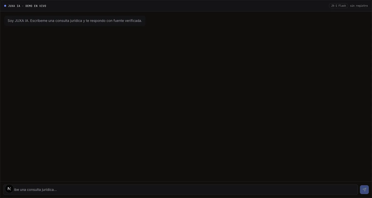 Captura del producto JUXA